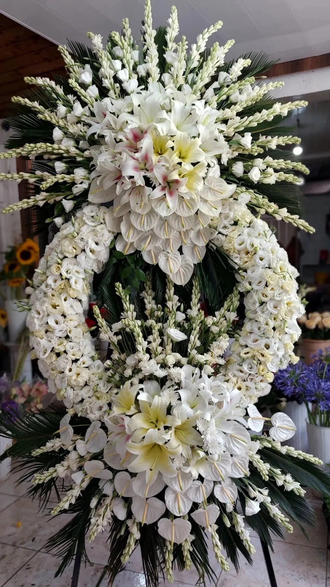 نمونه تاج گل دوطبقه